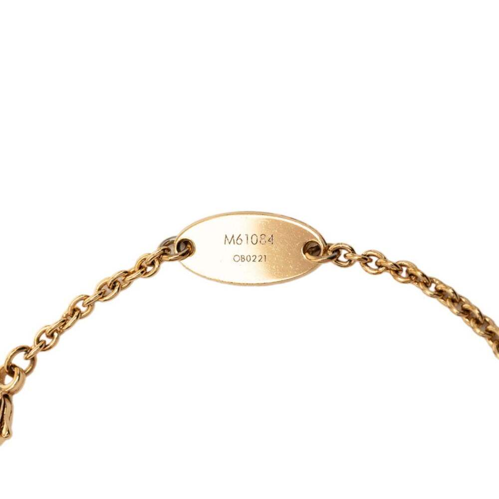 LOUIS VUITTON Gold Charm Bracelet - Picture 6 of 7